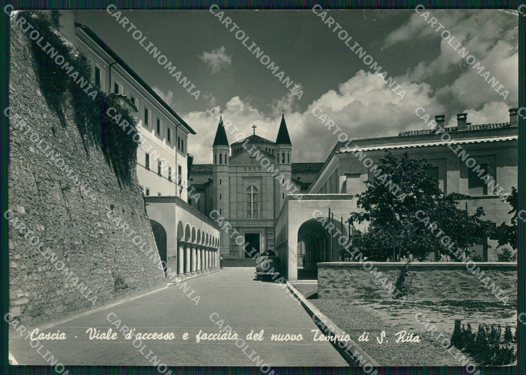 Perugia Cascia Tempio Santa Rita FG Foto cartolina KB4947 – fronte