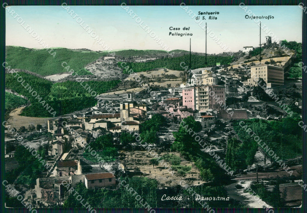 Perugia Cascia FG Foto cartolina KB4950 – fronte