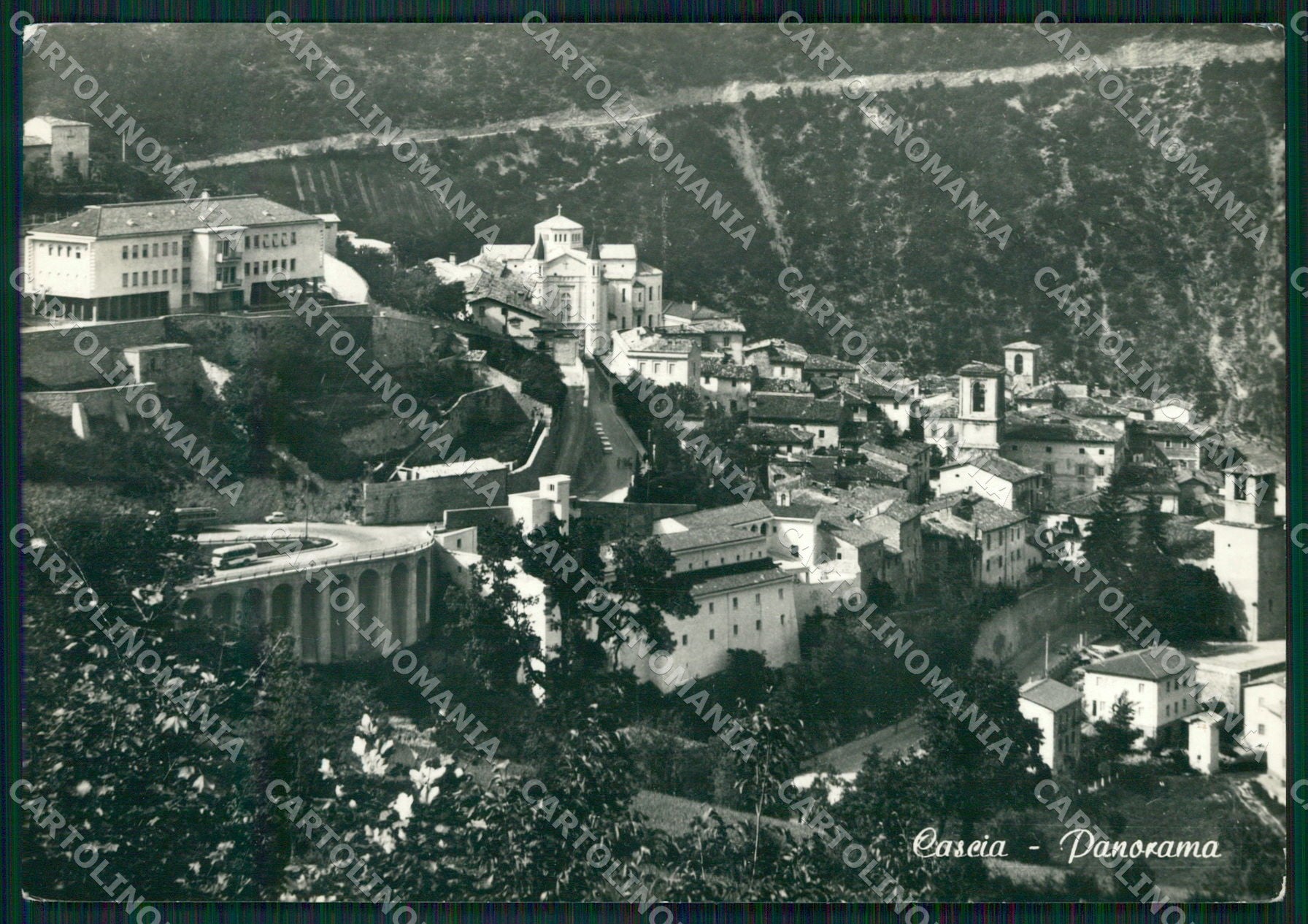 Perugia Cascia PIEGHINA FG Foto cartolina KB4953 – fronte