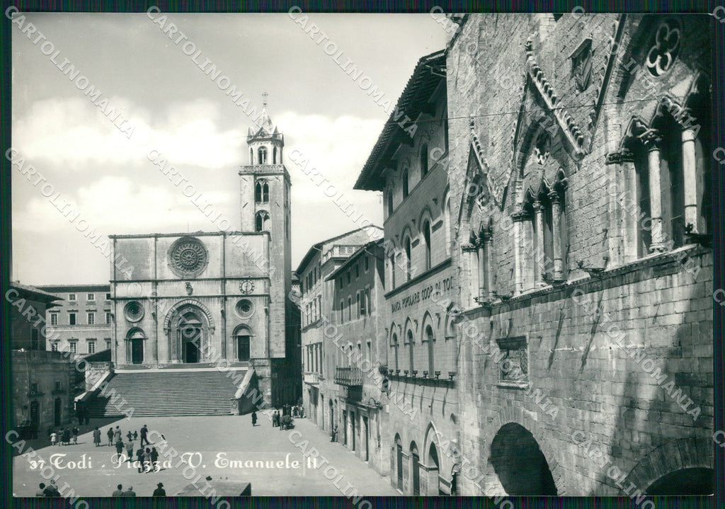 Perugia Todi FG Foto cartolina KB4962 – fronte