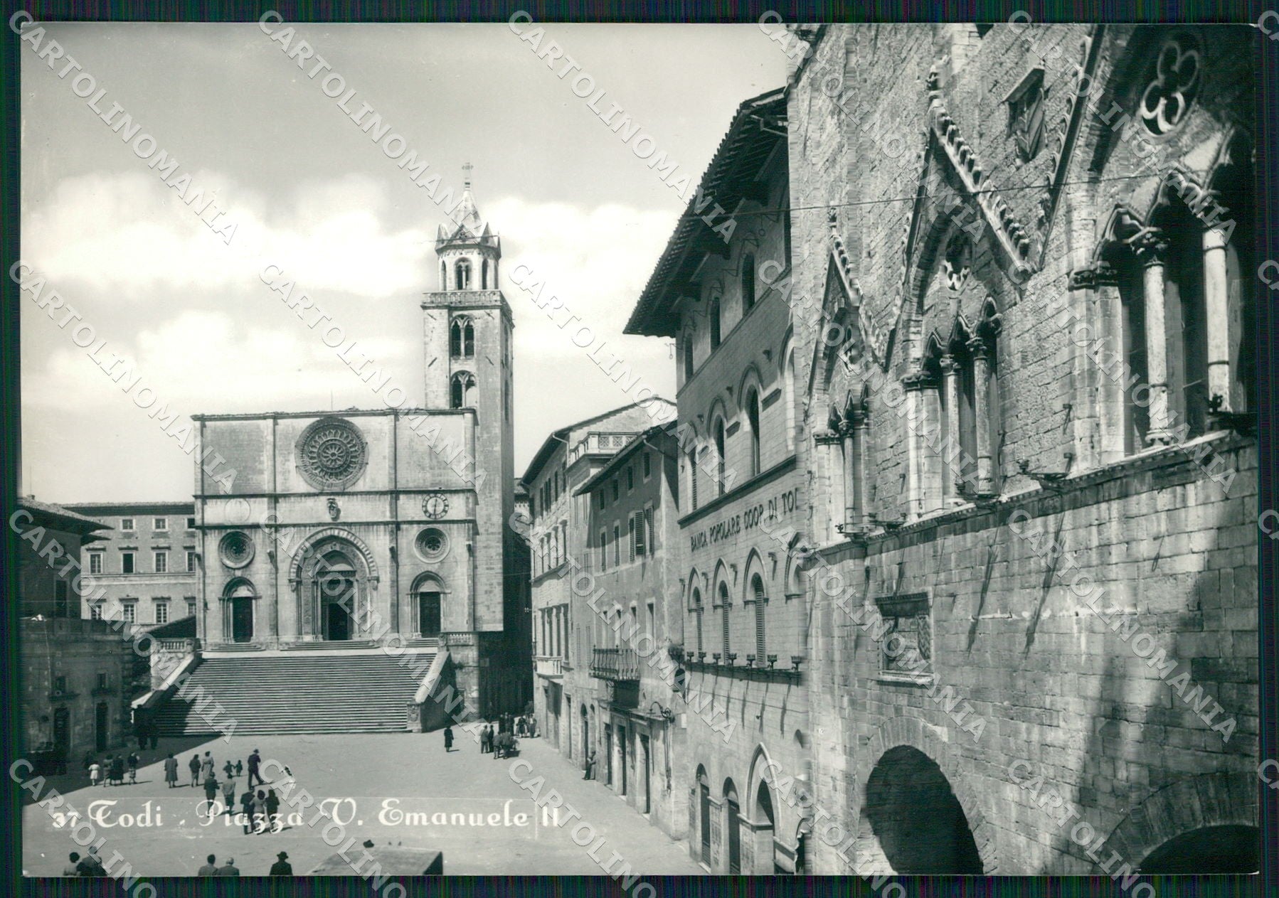 Perugia Todi FG Foto cartolina KB4962 – fronte