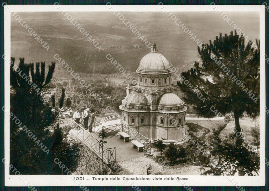 Perugia Todi Tempio della Consolazione FG Foto cartolina KB4964 – fronte