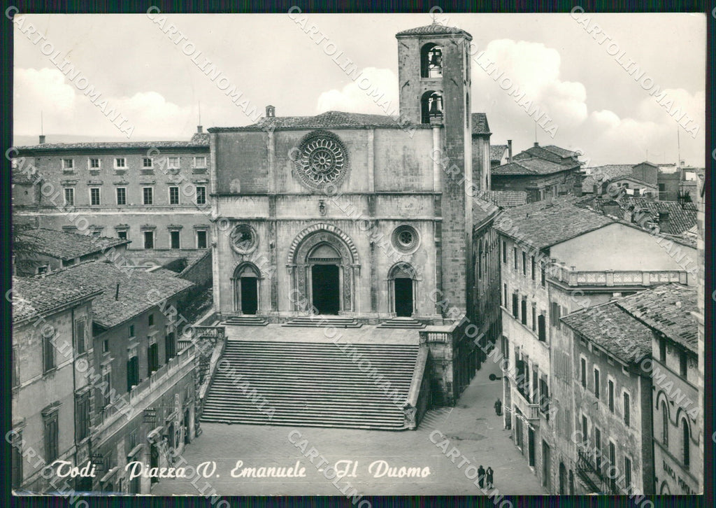 Perugia Todi Duomo FG Foto cartolina KB4965 – fronte