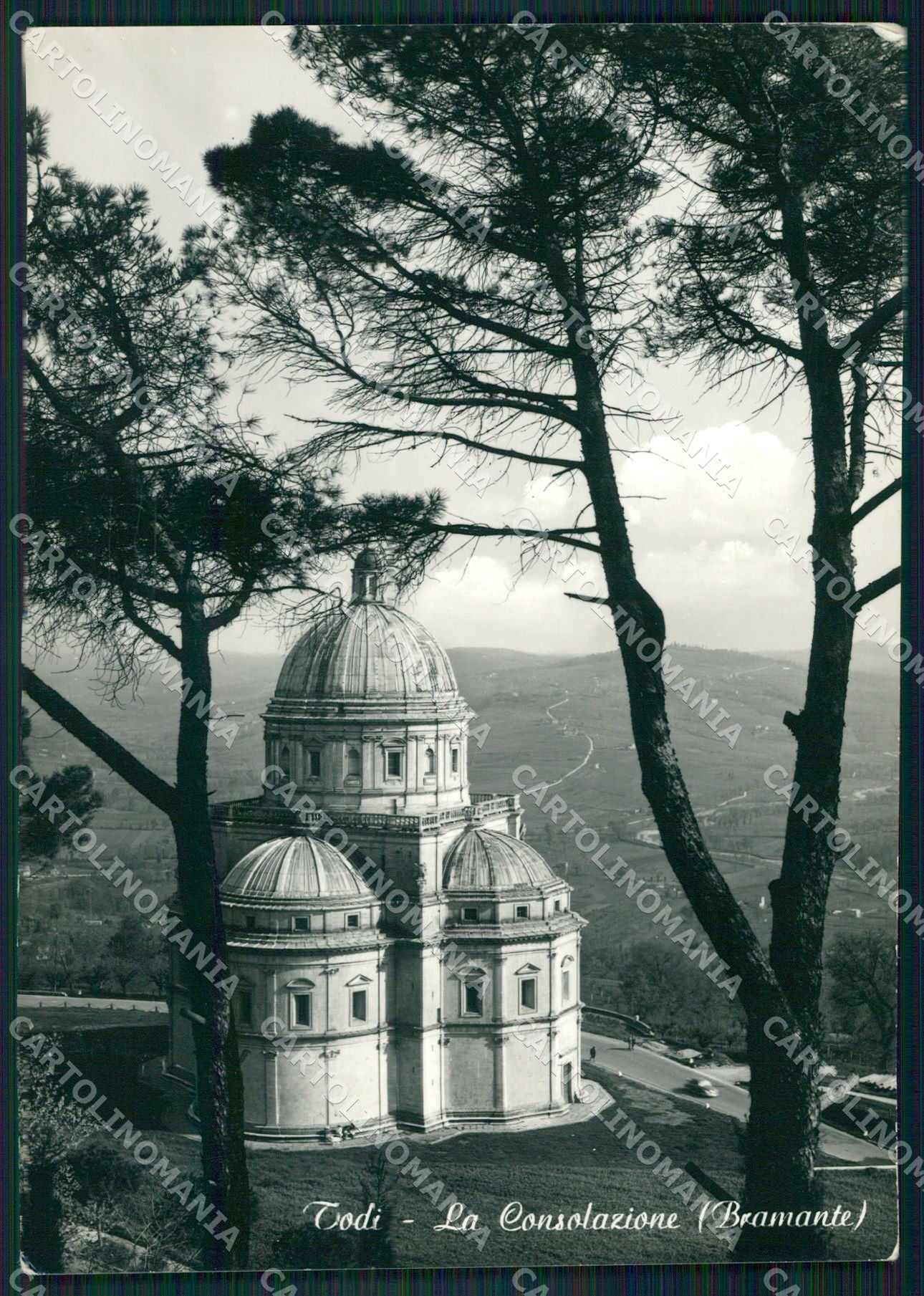 Perugia Todi Tempio della Consolazione Bramante FG Foto cartolina KB4968 – fronte