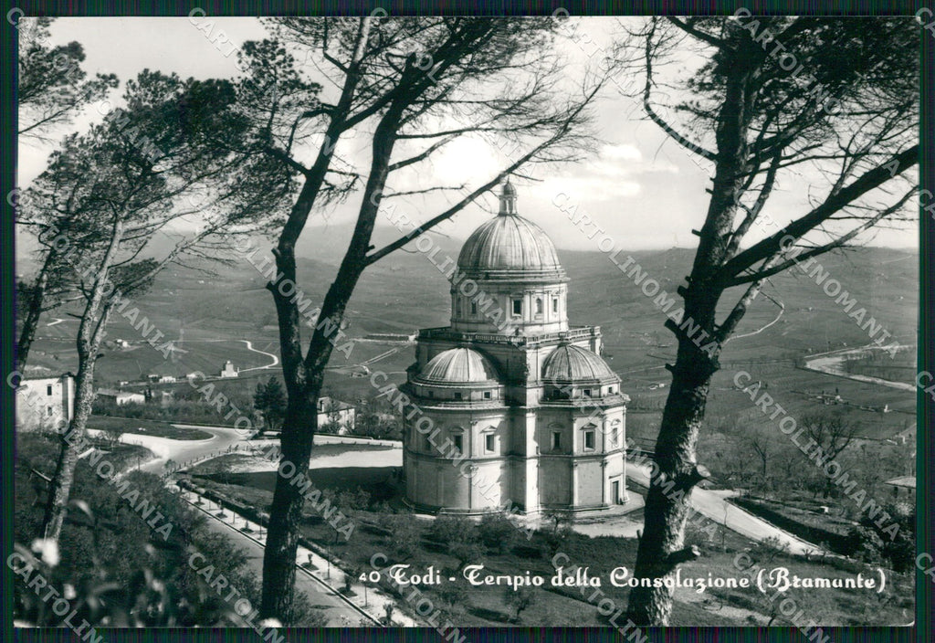 Perugia Todi Tempio della Consolazione FG Foto cartolina KB4971 – fronte