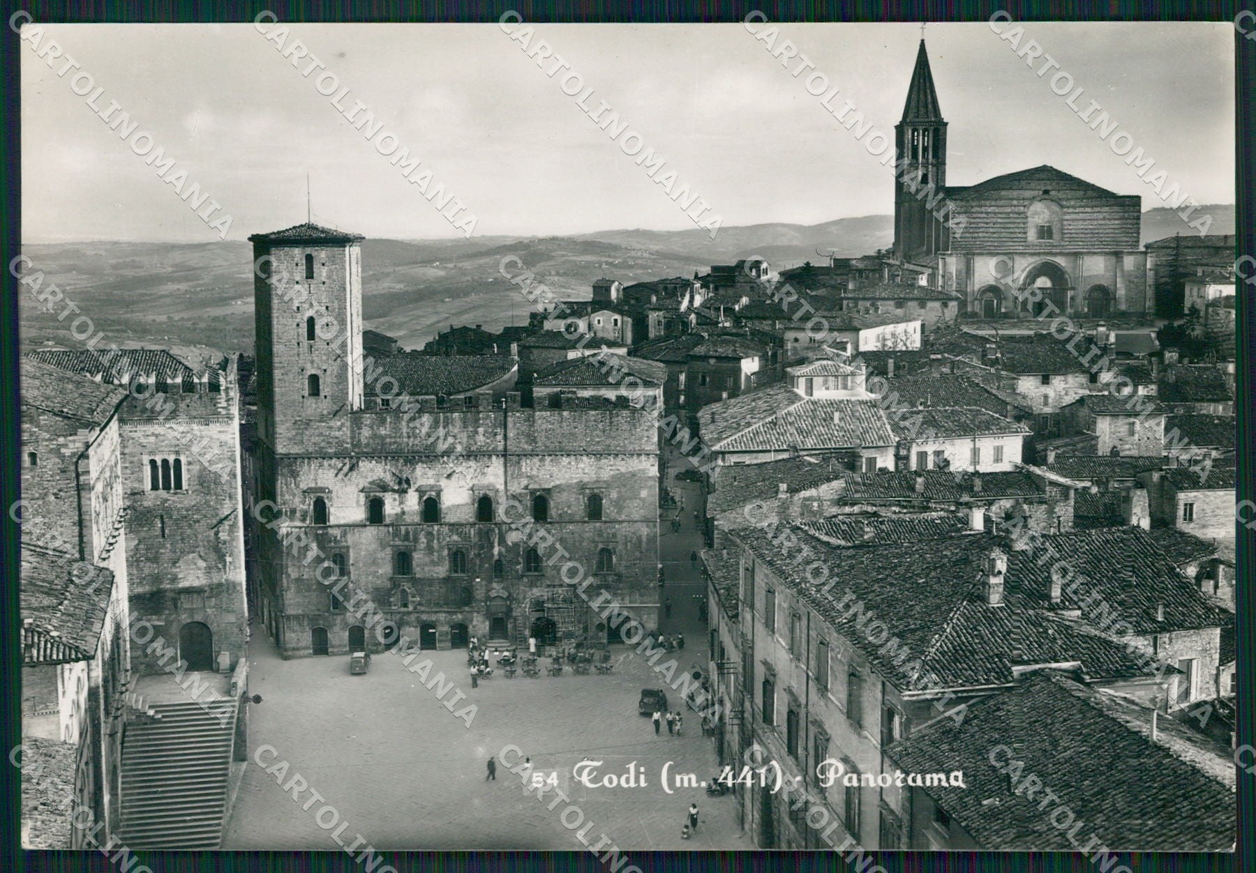 Perugia Todi PIEGHINA FG Foto cartolina KB4974 – fronte