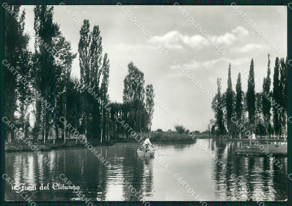 Perugia Campello Fonti del Clitunno Carducci FG Foto cartolina KB4981 – fronte