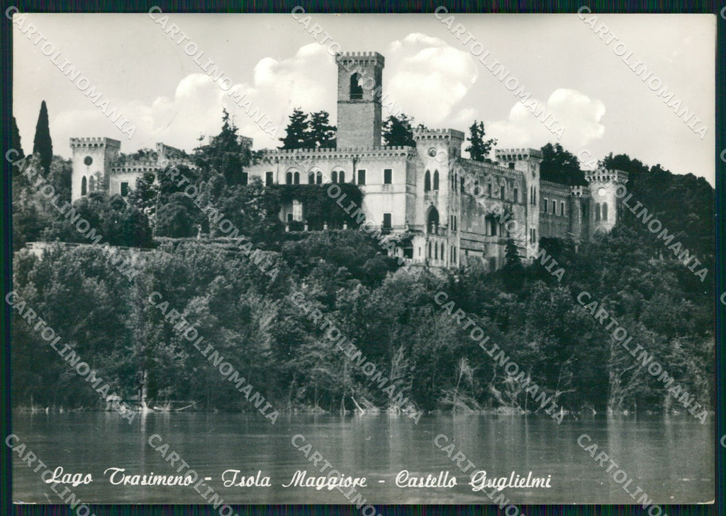 Perugia Tuoro Isola Maggiore Lago Trasimeno FG Foto cartolina KB4992 – fronte
