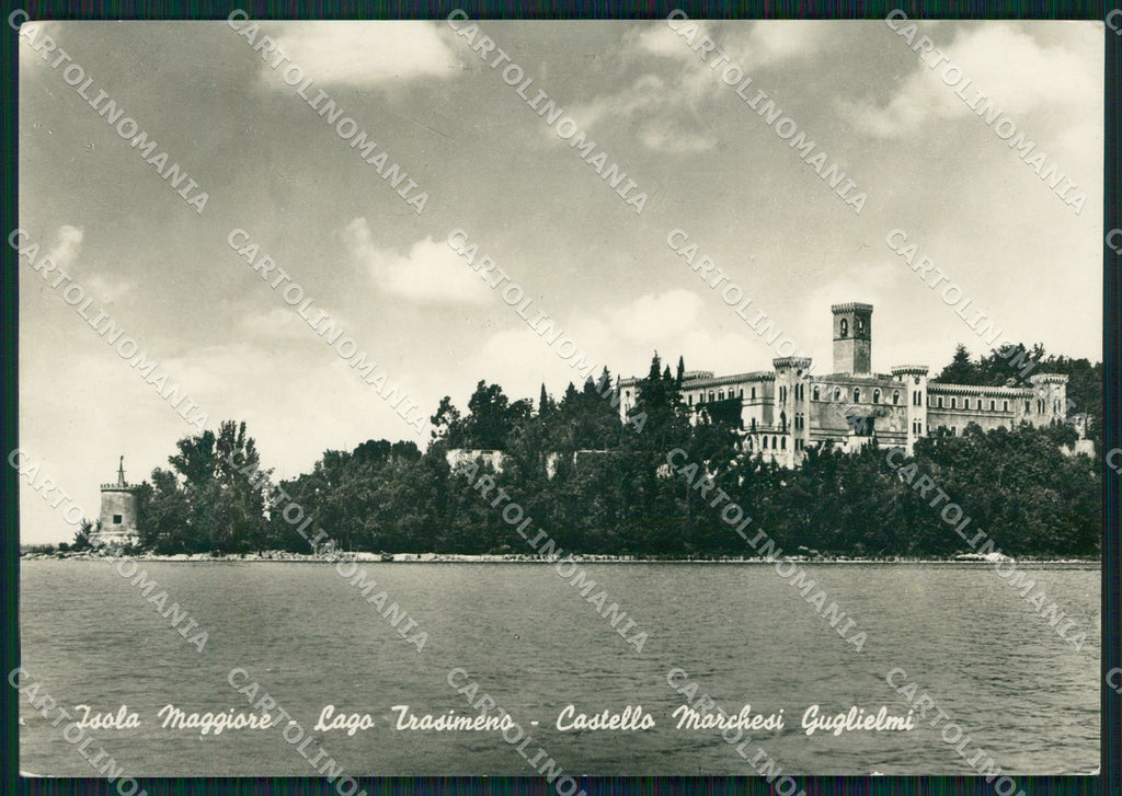 Perugia Tuoro Isola Maggiore Lago Trasimeno FG Foto cartolina KB4994 – fronte