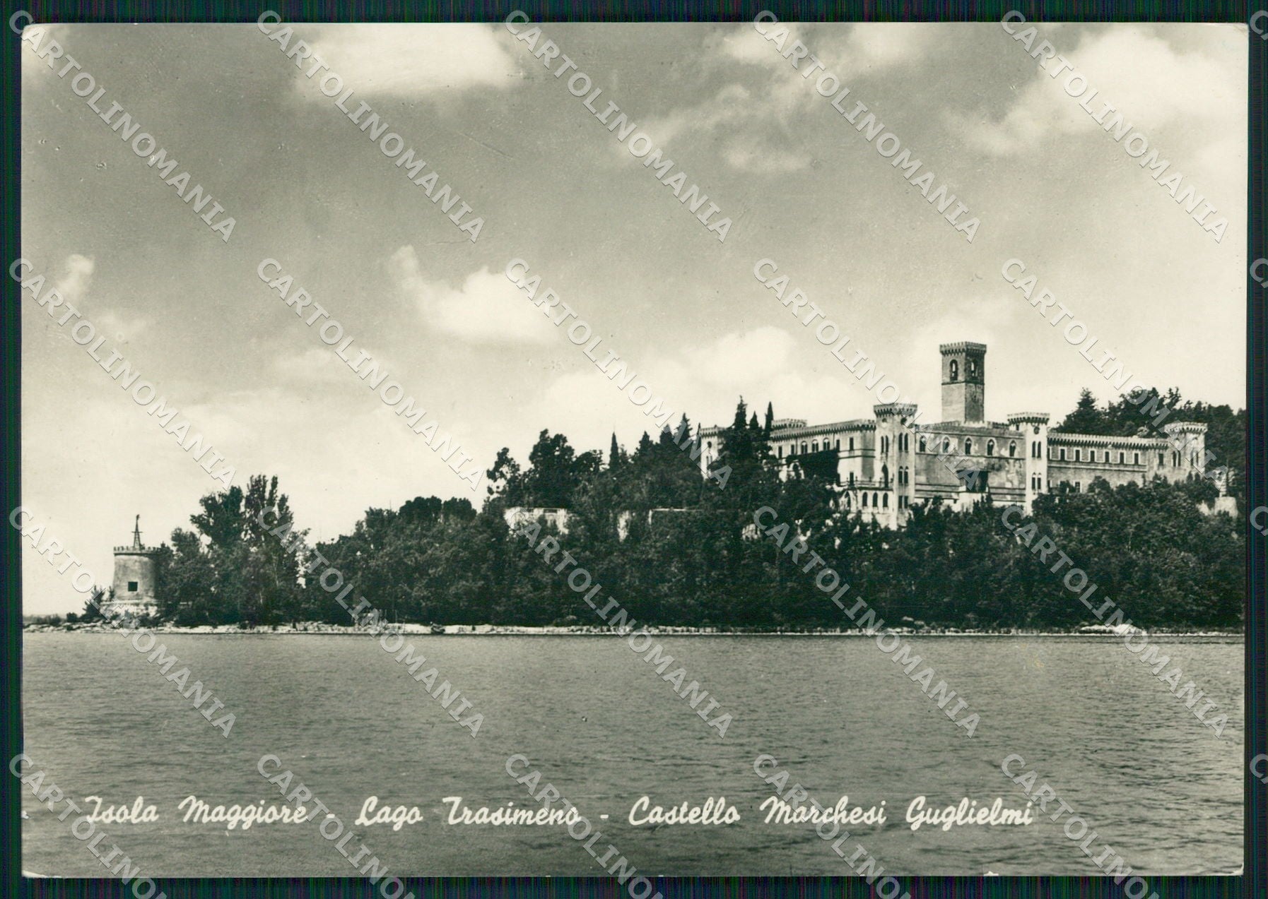 Perugia Tuoro Isola Maggiore Lago Trasimeno FG Foto cartolina KB4994 – fronte