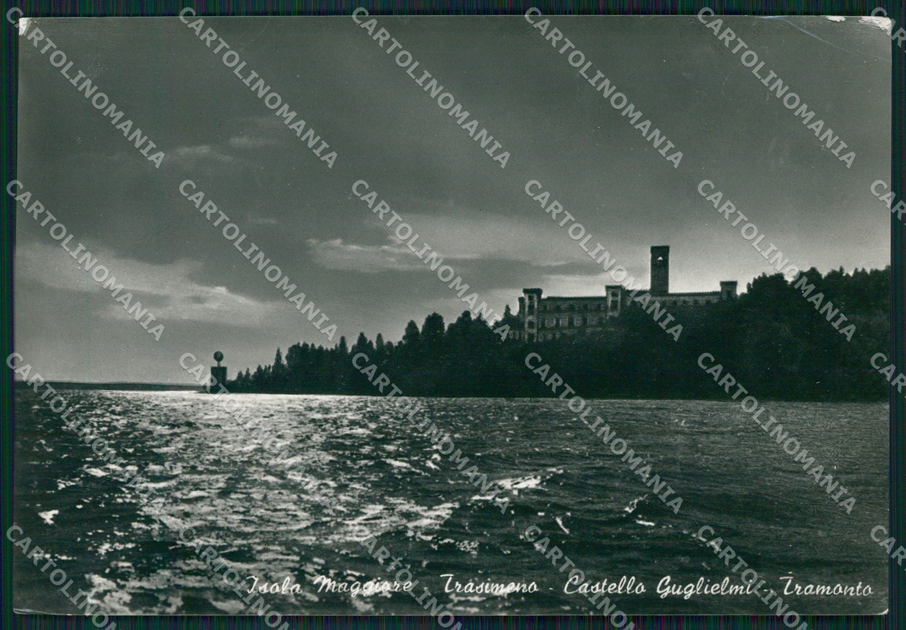 Perugia Tuoro Isola Maggiore Lago Trasimeno PIEGHINA FG Foto cartolina KB5002 – fronte
