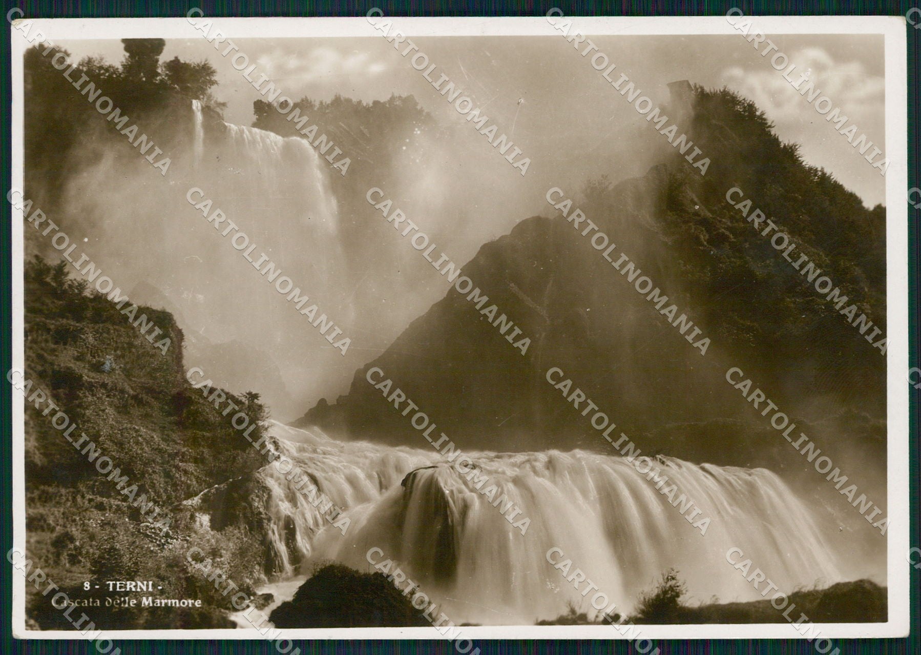 Terni Città Cascate delle Marmore FG Foto cartolina KB5006 – fronte