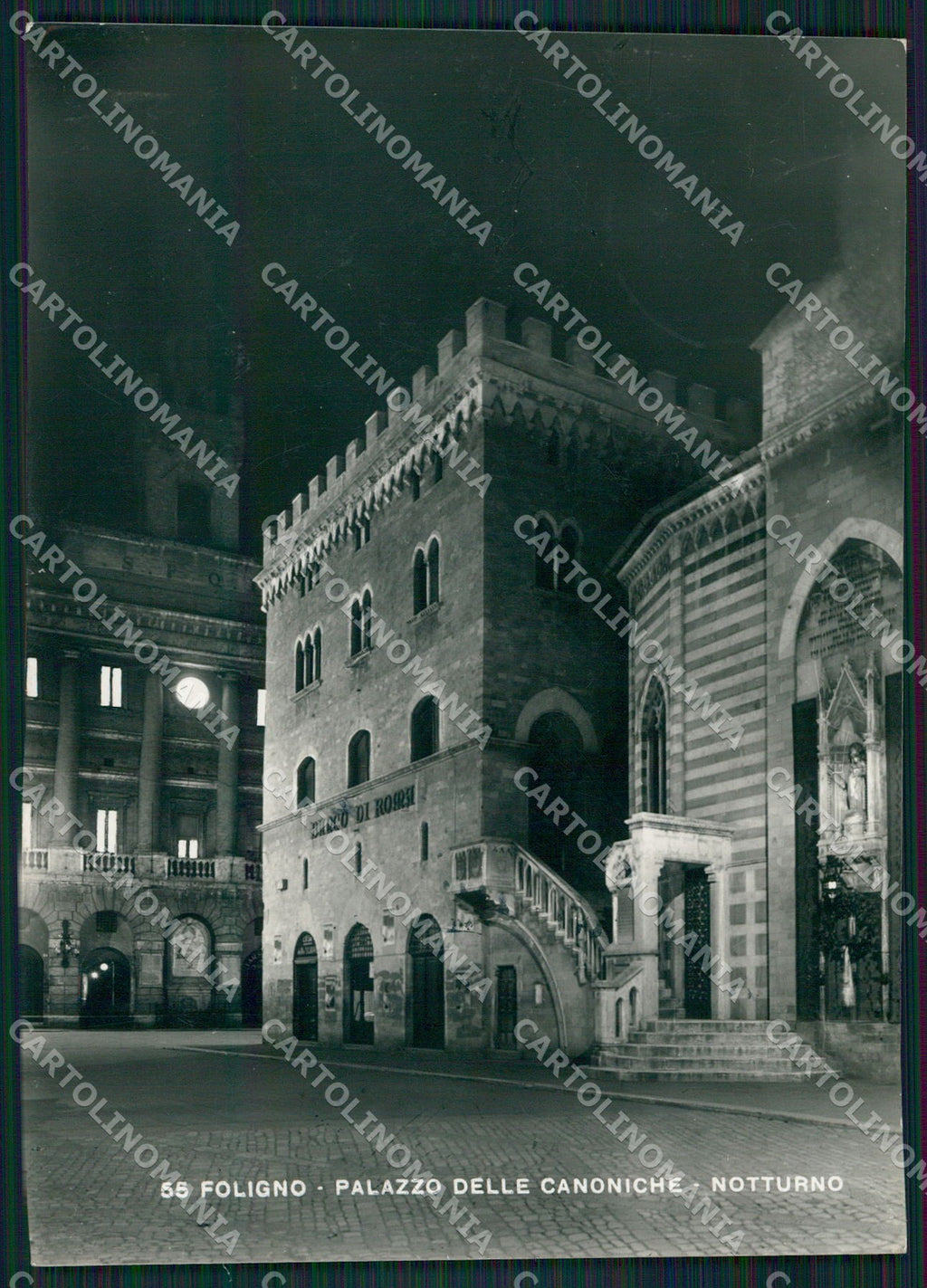 Perugia Foligno Palazzo delle Canoniche FG Foto cartolina KB5012 – fronte