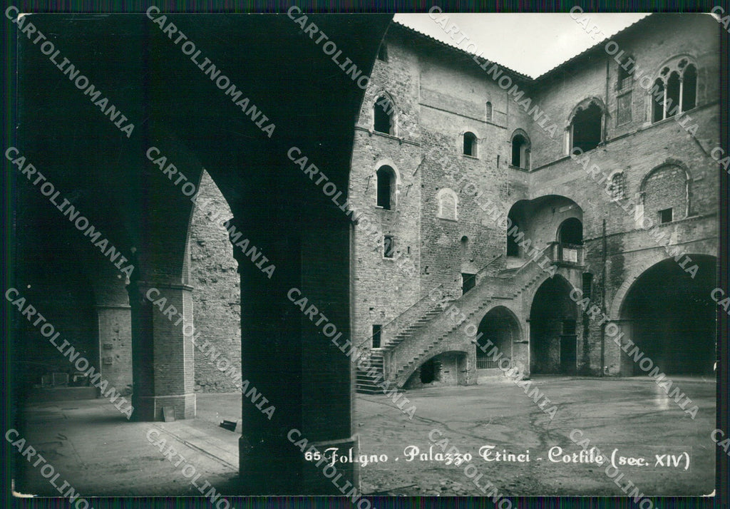 Perugia Foligno Palazzo Trinci FG Foto cartolina KB5015 – fronte