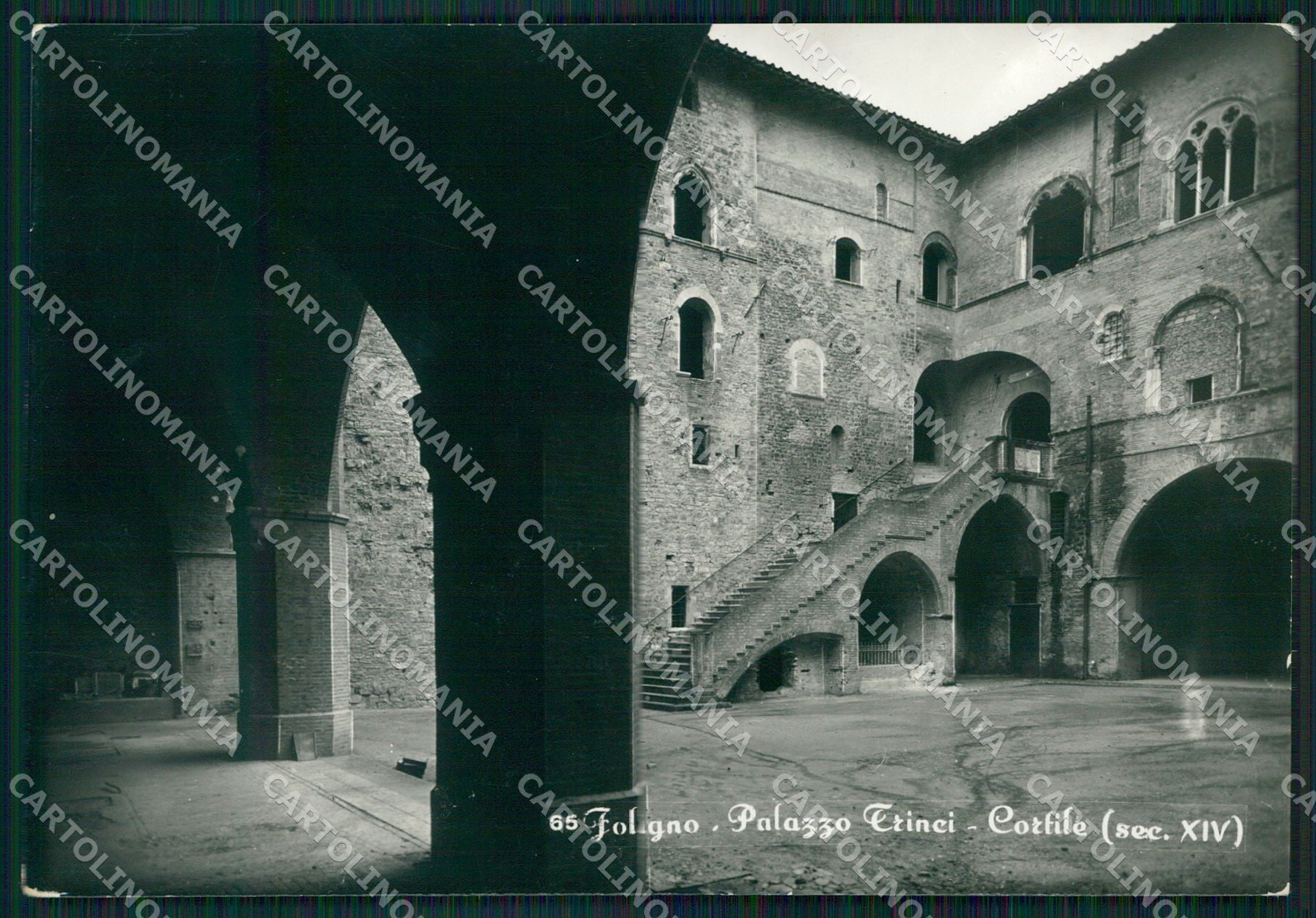 Perugia Foligno Palazzo Trinci FG Foto cartolina KB5015 – fronte