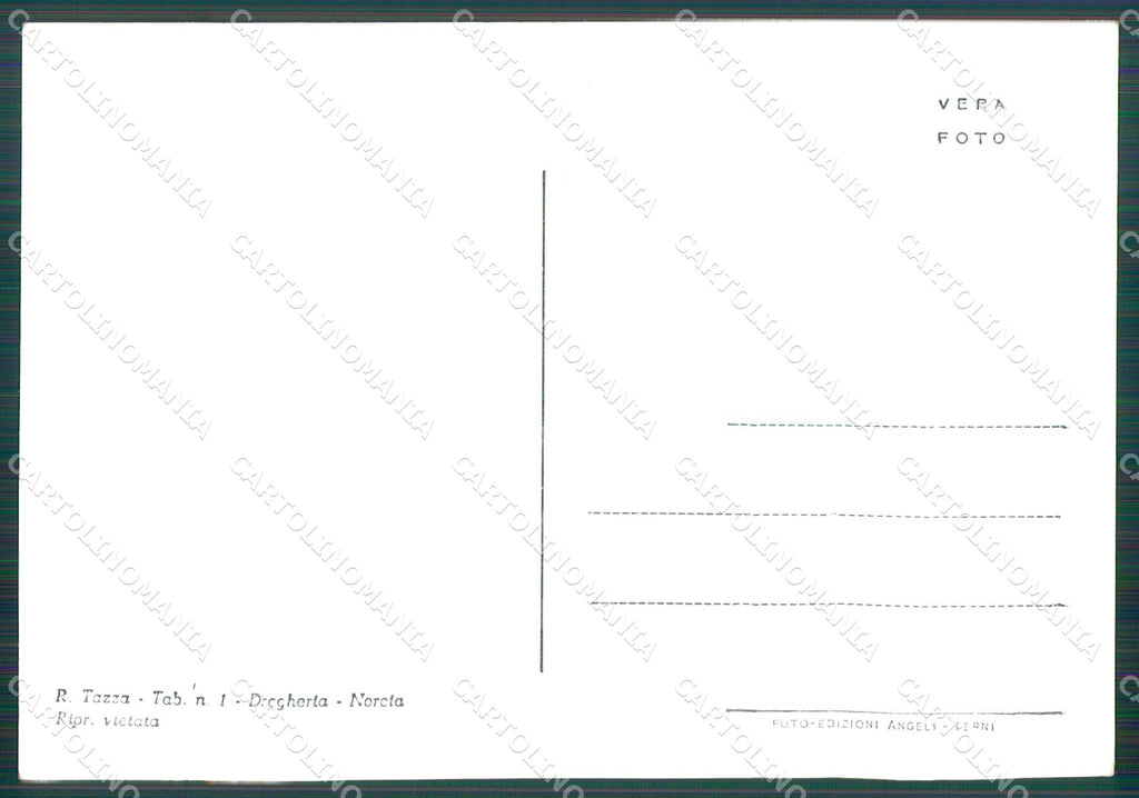 Perugia Norcia FG Foto cartolina KB5022 – retro