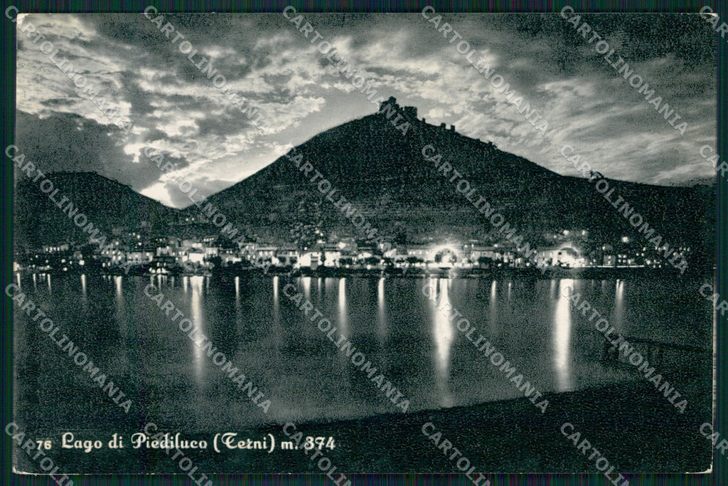 Terni Piediluco Lago di FG Foto cartolina KB5037 – fronte