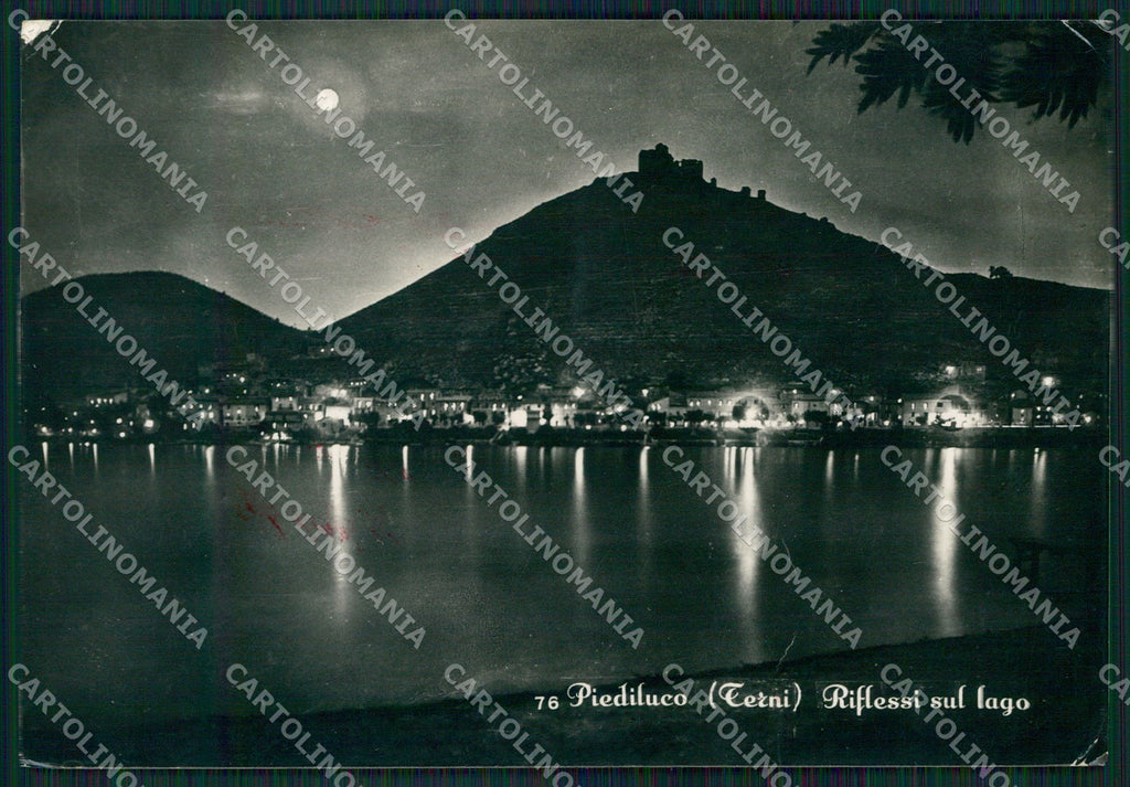 Terni Piediluco Lago di Chiaro di Luna FG Foto cartolina KB5038 – fronte