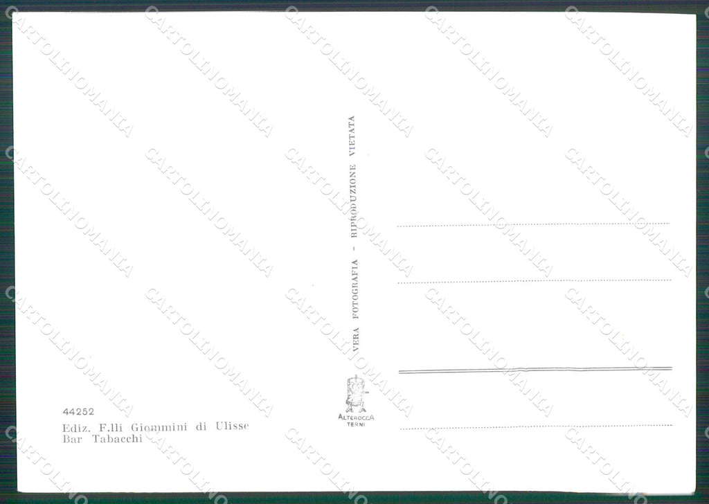 Perugia Passignano sul Trasimeno Castel Rigone FG Foto cartolina KB5041 – retro