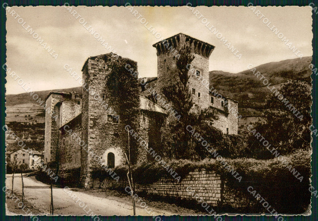 Perugia Gualdo Tadino Rocca Flea FG Foto cartolina KB5043 – fronte
