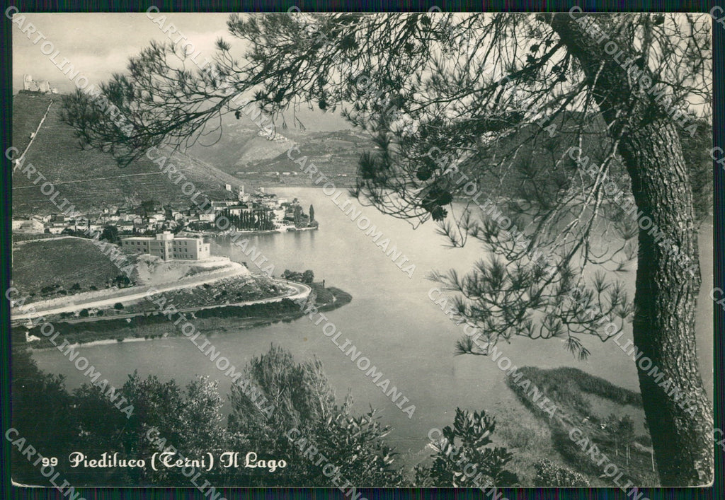 Terni Piediluco Lago di FG Foto cartolina KB5045 – fronte