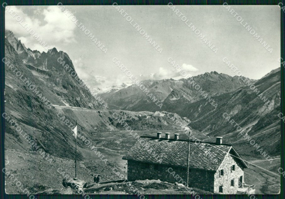 Aosta Courmayeur Rifugio Eisabetta Cai FG Foto cartolina KB5050 – fronte