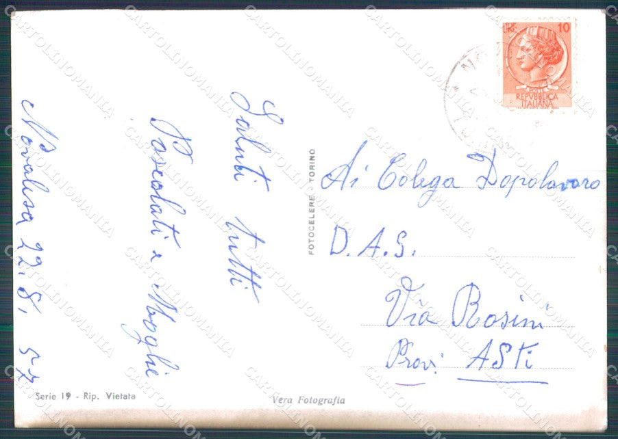 Torino Novalesa Cervino FG Foto cartolina KB5061 – retro