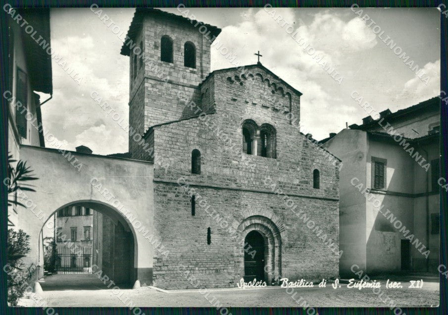 Perugia Spoleto Basilica Sant'Eufemia FG Foto cartolina KB5072 – fronte