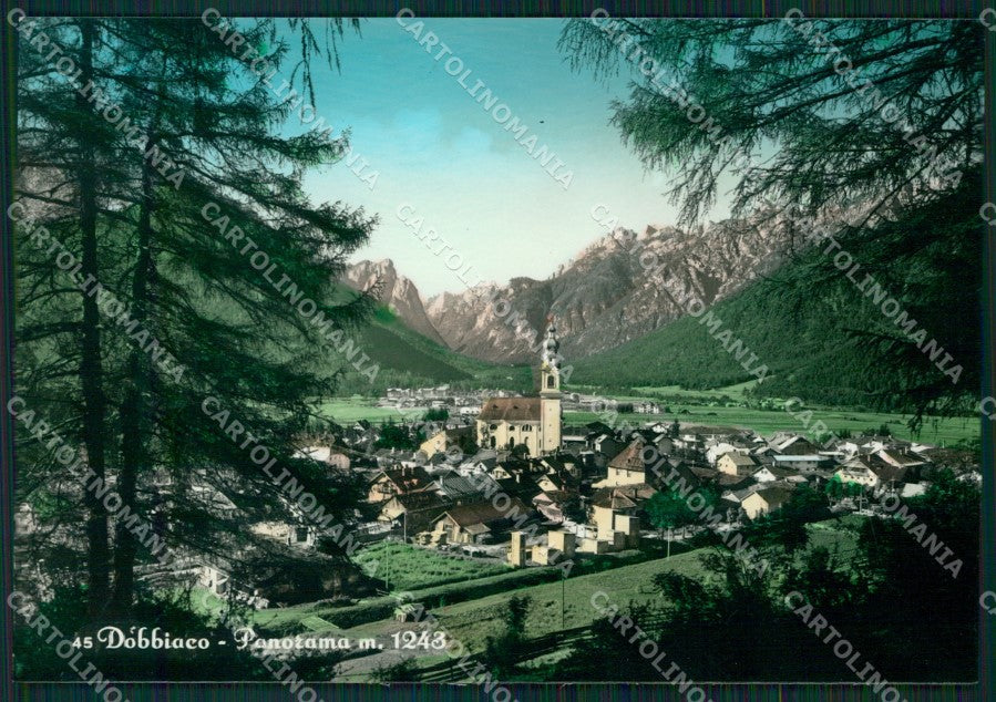 Bolzano Dobbiaco FG Foto cartolina KB5078 – fronte