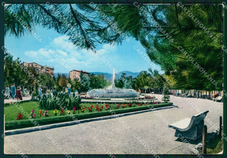 Potenza Città Fontana FG Foto cartolina KB5084 – fronte