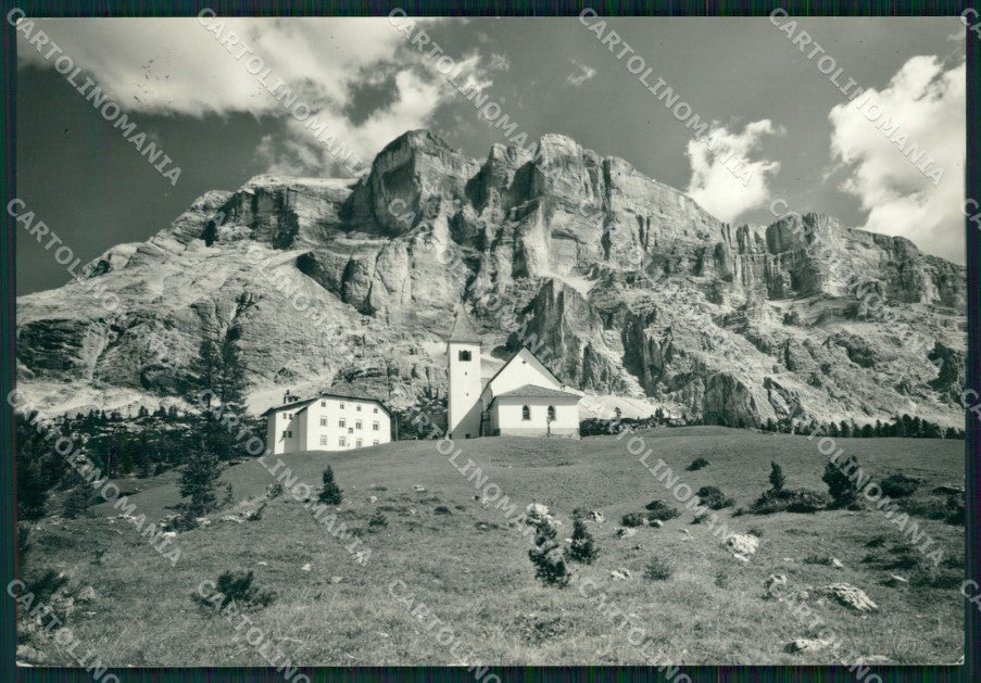 Bolzano Badia Santuario Santa Croce FG Foto cartolina KB5115 – fronte