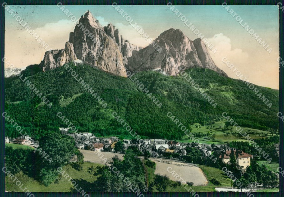 Bolzano Castelrotto Siusi allo Sciliar FG Foto cartolina KB5119 – fronte