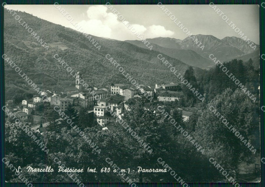 Pistoia San Marcello Pistoiese PIEGA FG Foto cartolina KB5124 – fronte