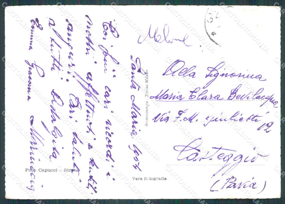 Verbania Gignese PIEGHINA FG Foto cartolina KB5135 – retro