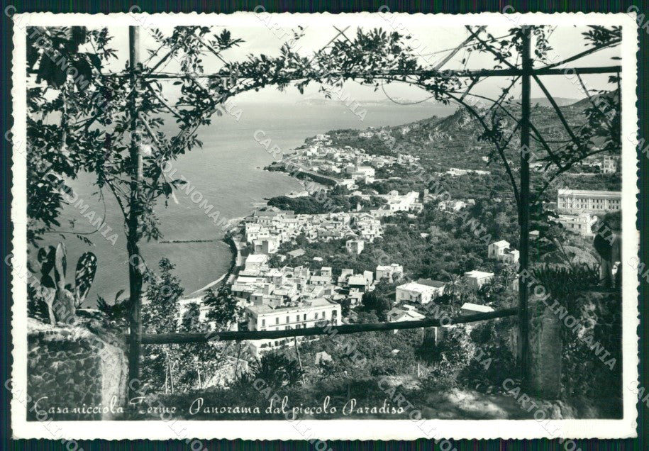 Napoli Casamicciola Terme PIEGHINA FG Foto cartolina KB5142 – fronte
