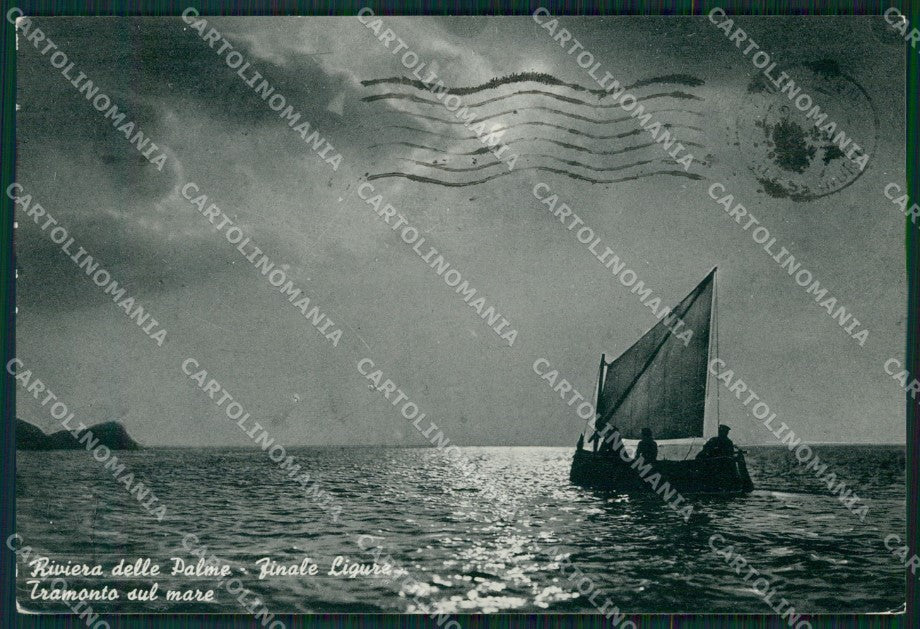 Savona Finale Ligure Barca FG Foto cartolina KB5147 – fronte