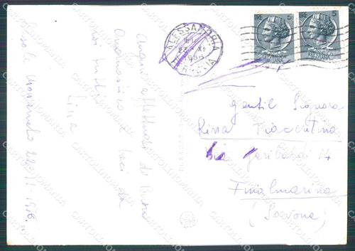 Alessandria Casale Monferrato PIEGHINE FG Foto cartolina KB5167 – retro
