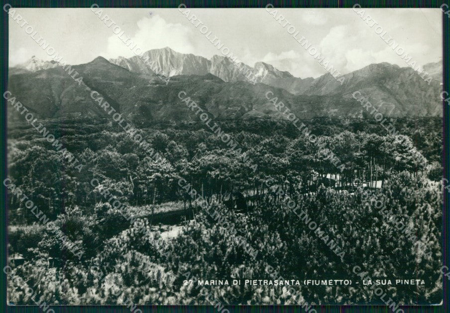 Lucca Pietrasanta Marina di Fiumetto PIEGHINA FG Foto cartolina KB5174 – fronte