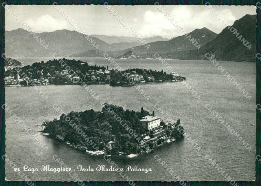 Verbania Isola Madre Pallanza Lago Maggiore PIEGHE FG Foto cartolina KB5177 – fronte