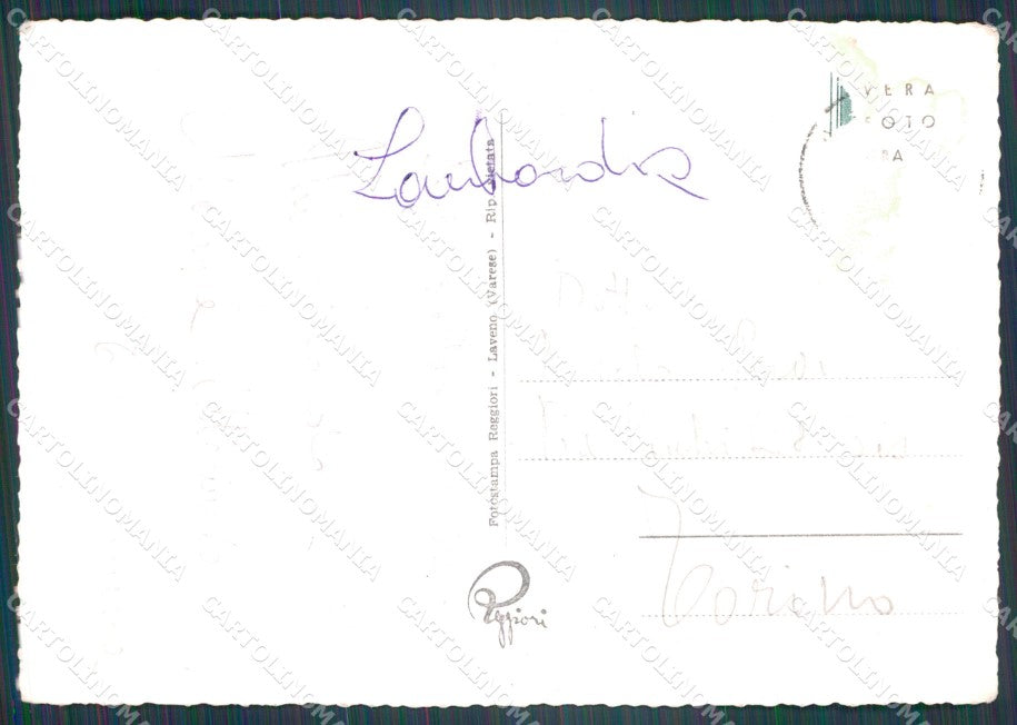 Verbania Isola Bella Lago Maggiore PIEGA FG Foto cartolina KB5178 – retro