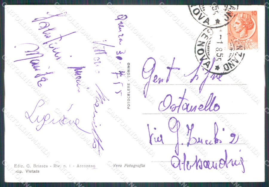 Genova Arenzano FG Foto cartolina KB5183 – retro