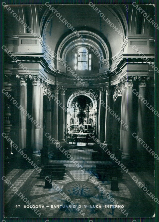 Bologna Città Interno Santuario San Luca MACCHIA FG Foto cartolina KB5188 – fronte