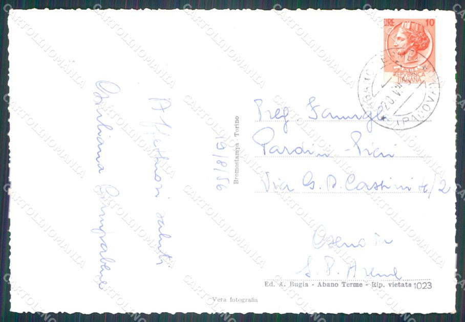 Padova Abano Terme FG Foto cartolina KB5204 – retro