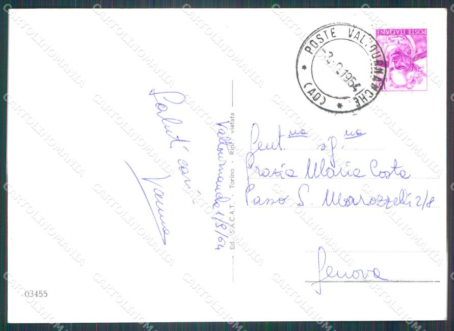 Aosta Valtournenche FG Foto cartolina KB5215 – retro