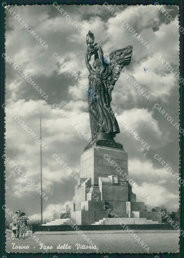 Torino Città Faro della Vittoria ABRASA FG Foto cartolina KB5223 – fronte