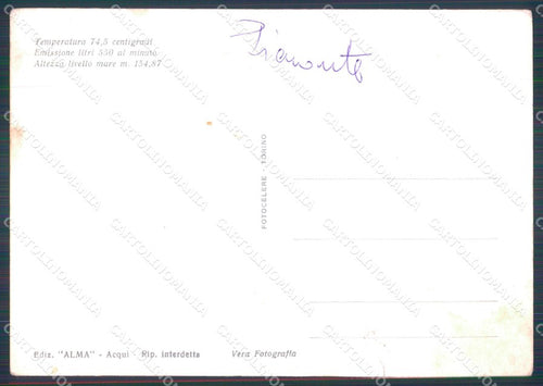 Alessandria Acqui Terme STRAPPO PIEGHE FG Foto cartolina KB5228 – retro