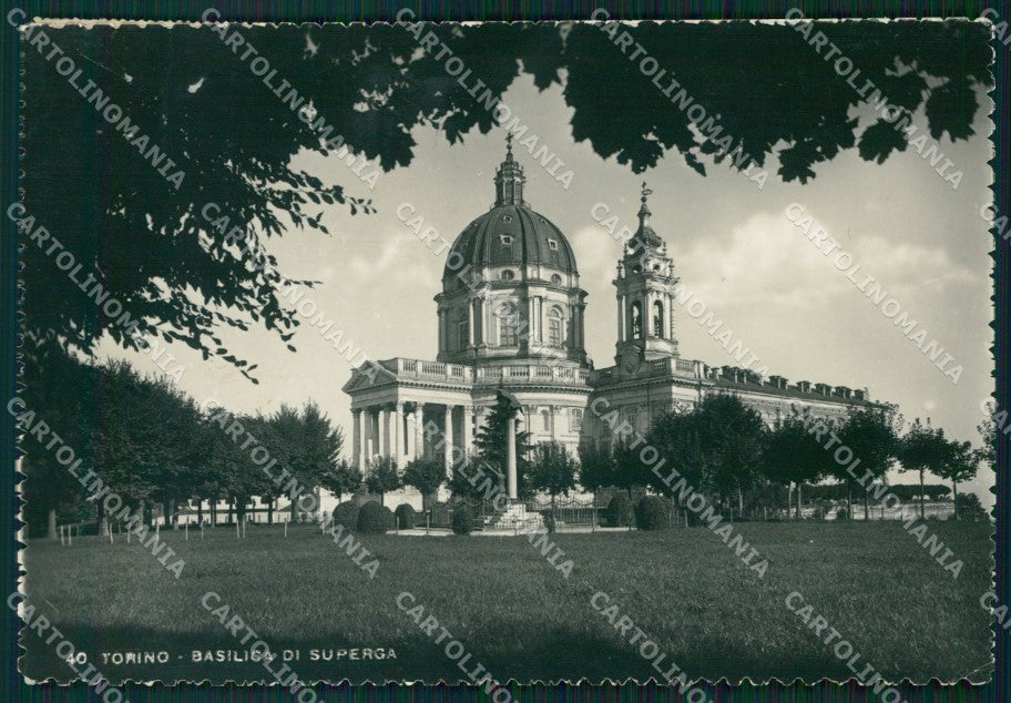 Torino Superga Basilica di FG Foto cartolina KB5229 – fronte