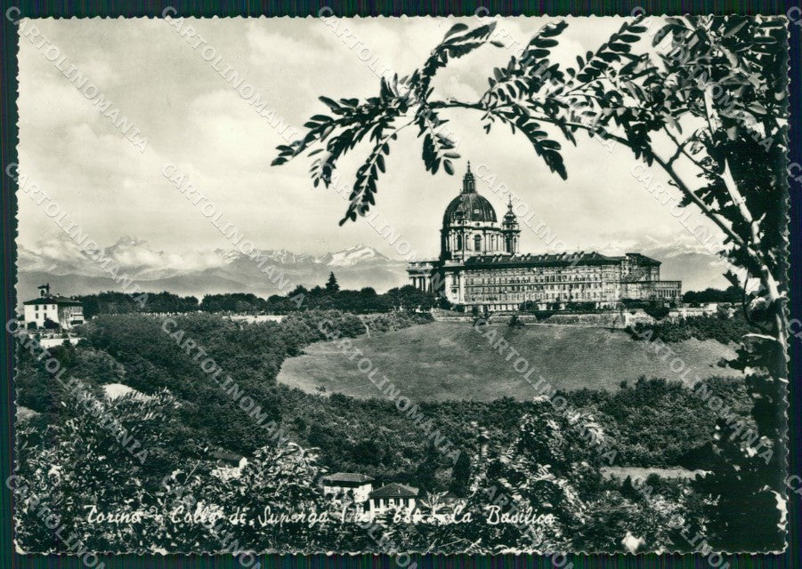Torino Superga Basilica di FG Foto cartolina KB5230 – fronte