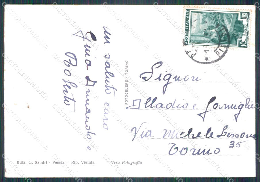 Pistoia Pescia Collodi FG Foto cartolina KB5236 – retro