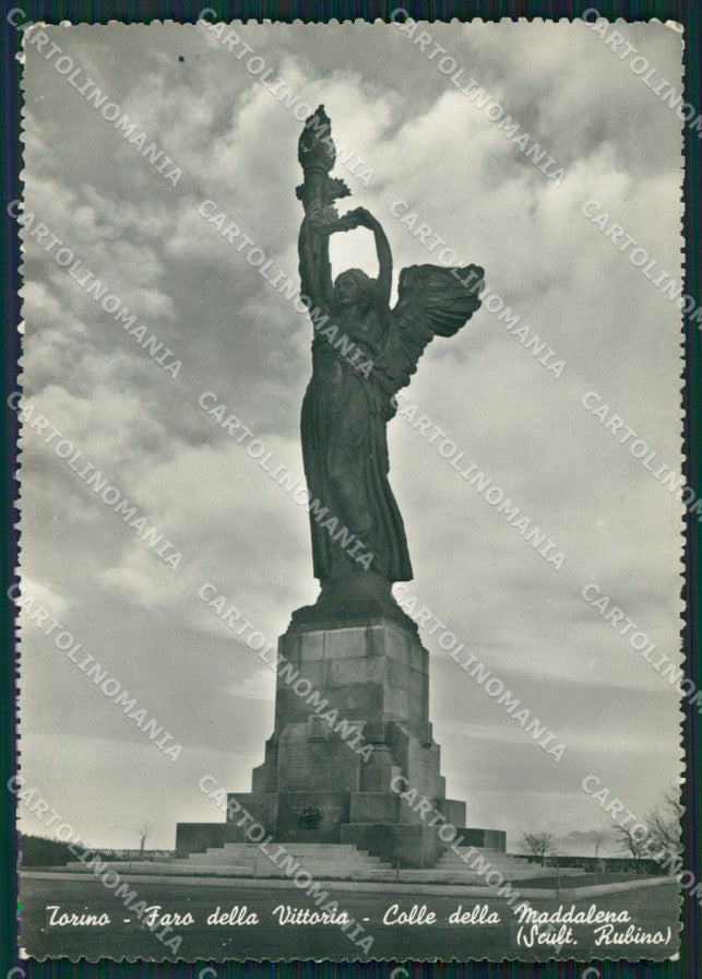 Torino Città Faro della Vittoria FG Foto cartolina KB5251 – fronte